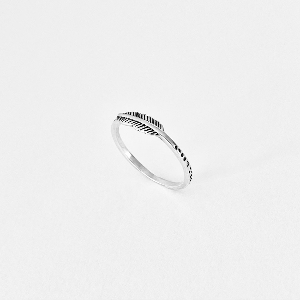 ❤️TOP SELLER❤️Sterling Silver Little Bird Feather Ring, Angels Wing Rings, Birds - Picture 9 of 14